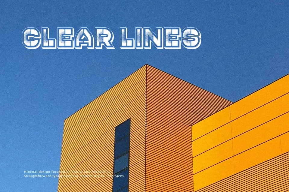 Adopted Font Font Preview in Latin