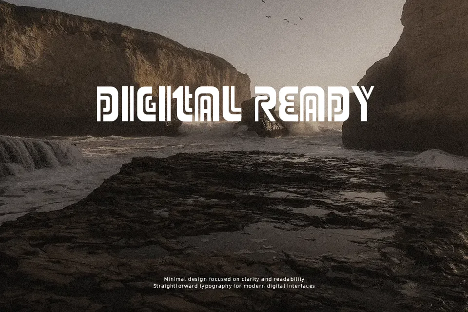 Adriator Font Font Preview for Futuristic Headline