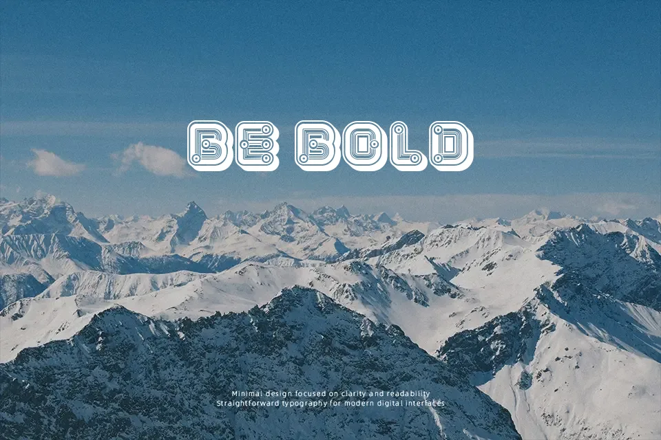 Advisor Font Decorative Font Preview for Logo