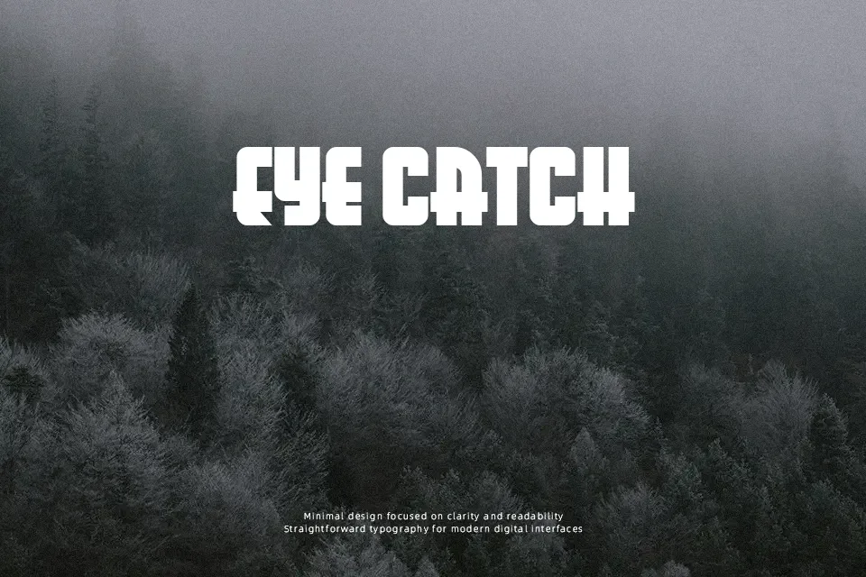 Aerojones NF Font Display Font Preview for Branding
