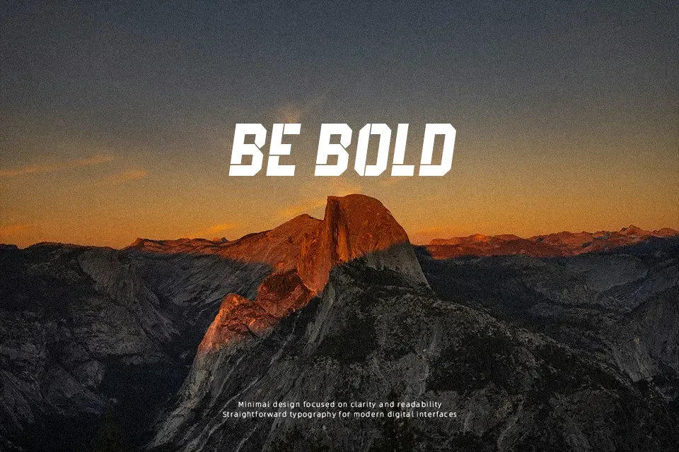 Aerstriko Font Font Preview for Masculine Mood