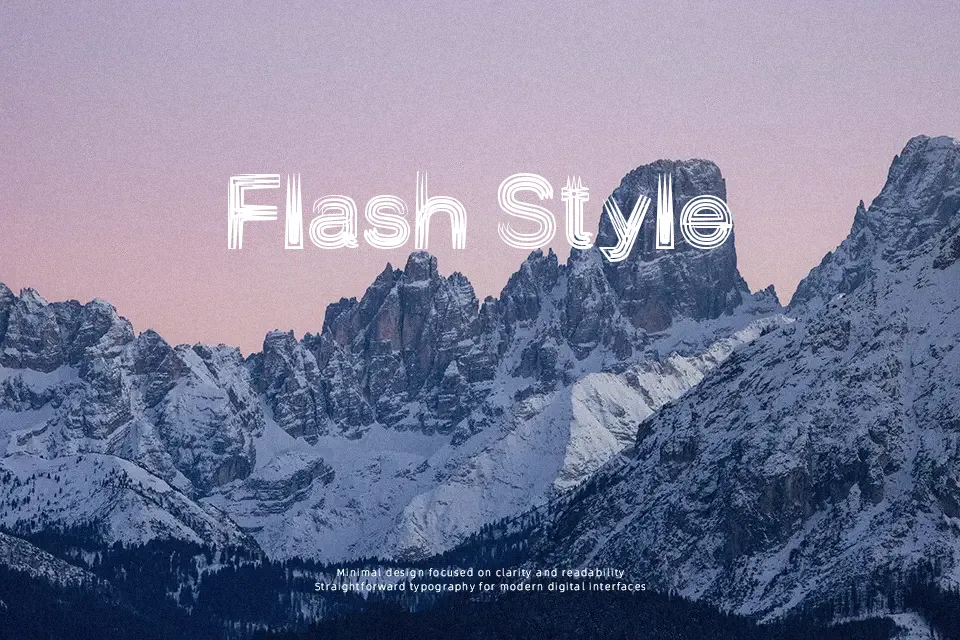 Aesthetica Font Display Font Preview for Packaging