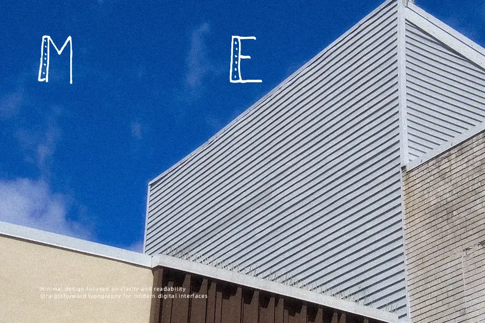 AEZ Dots Font Display Font Preview