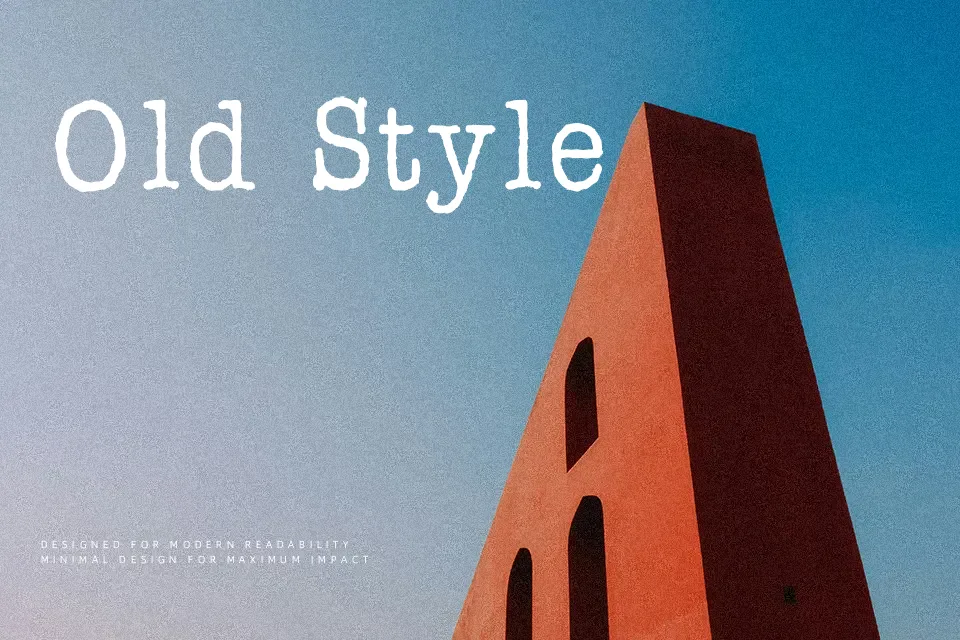 AFL Font Pespaye Nonmetric Font Font Preview for Dramatic Editorial