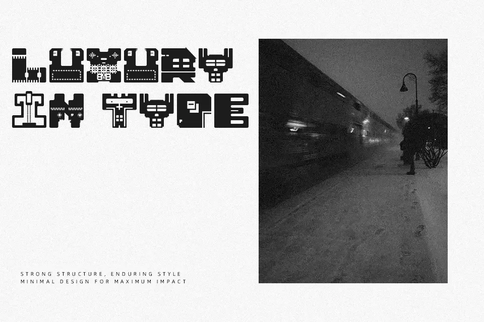 AFT1 Heterodoxa Font Font Preview for Creative Branding