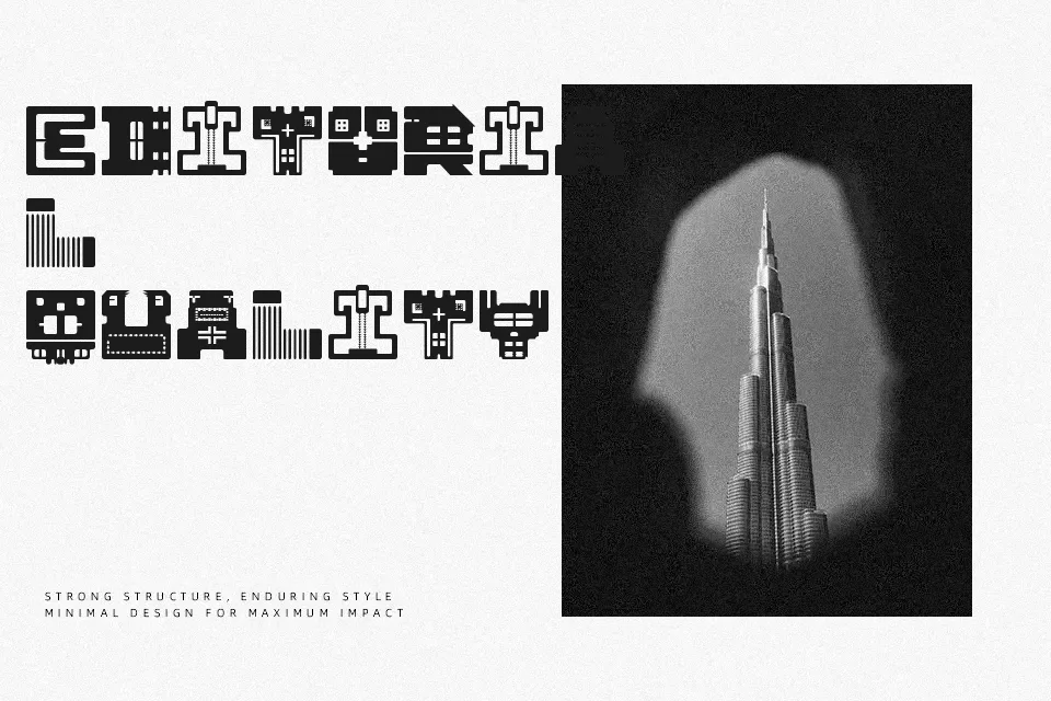AFT1 Heterodoxa Font Display Font Preview for Headline
