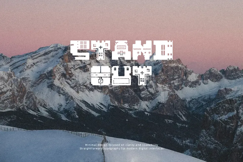 AFT1 Heterodoxa Font Font Preview for Artistic Advertising