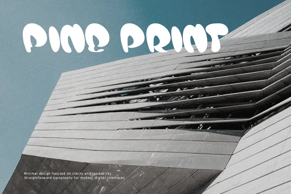 Air Show Font Font Preview for Retro Poster
