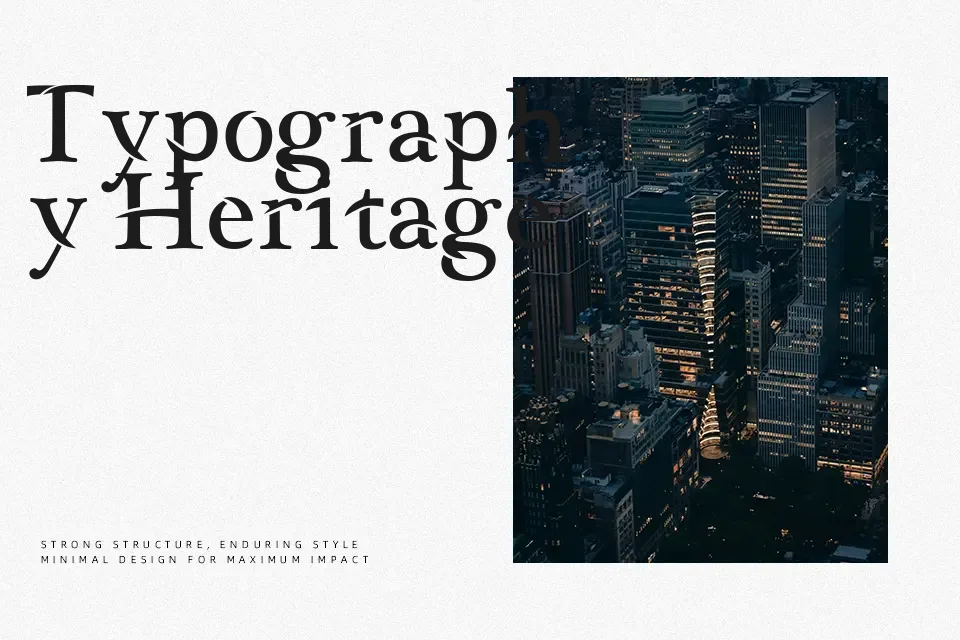 Akbaal Font Font Preview for Ancient Editorial