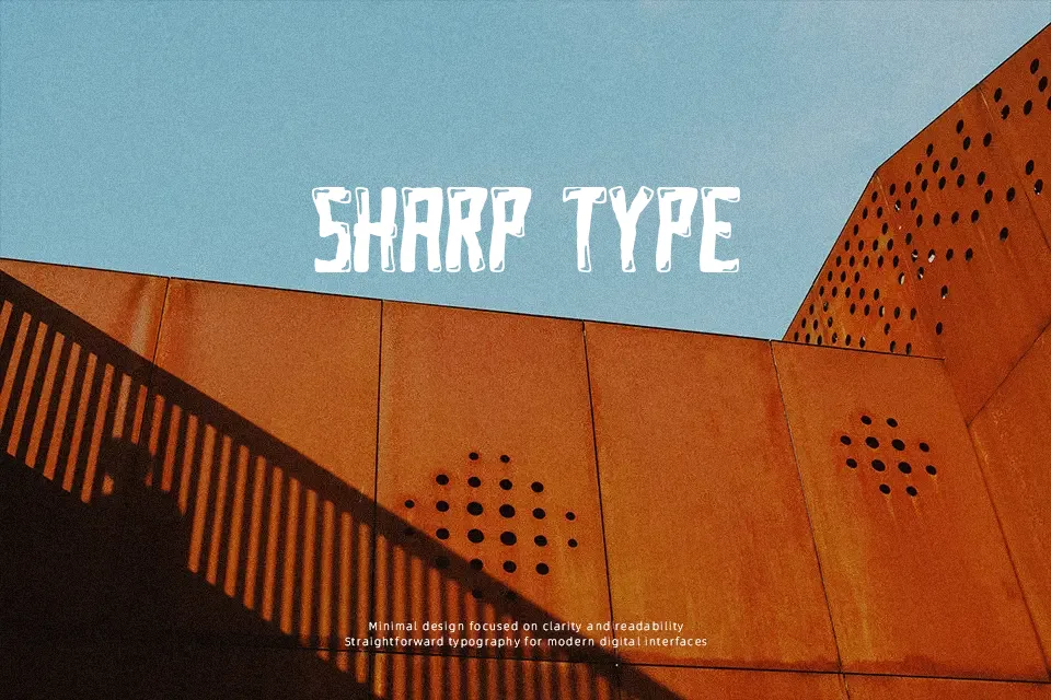 Akick Stone Font Font Preview for Dynamic Poster
