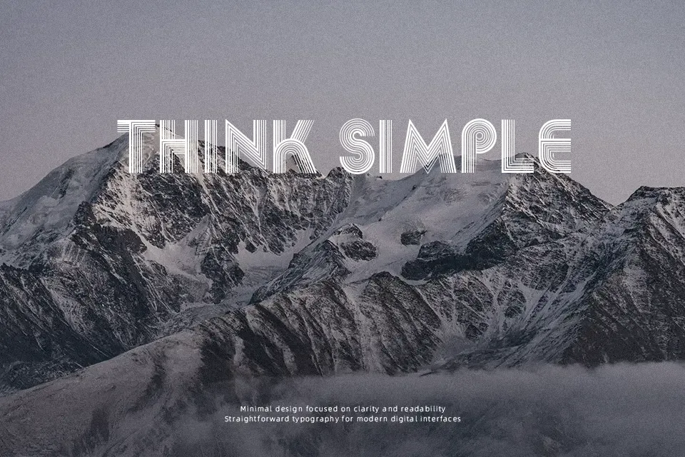 Akka Font Decorative Font Preview for Social Media