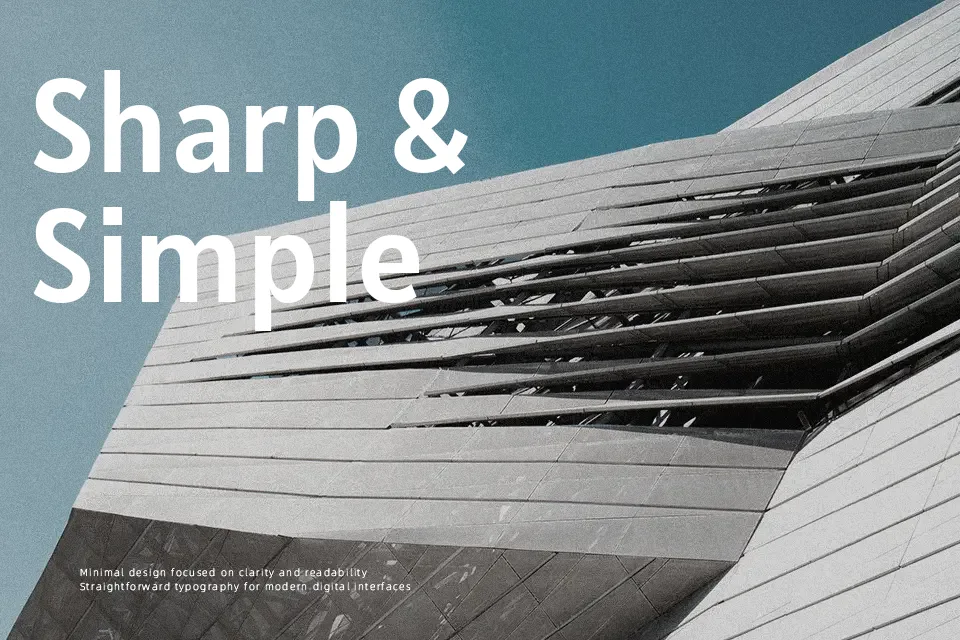 Alatsi Font Font Preview for Minimal UI Design