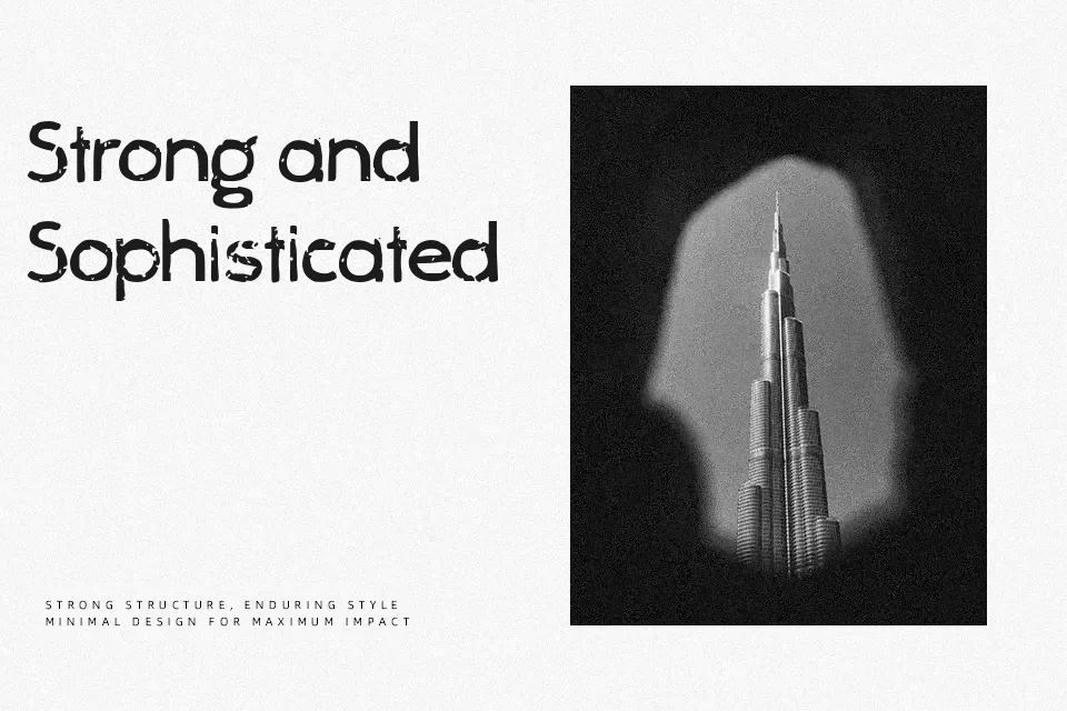 Albatross Font Font Preview for Bold Advertising