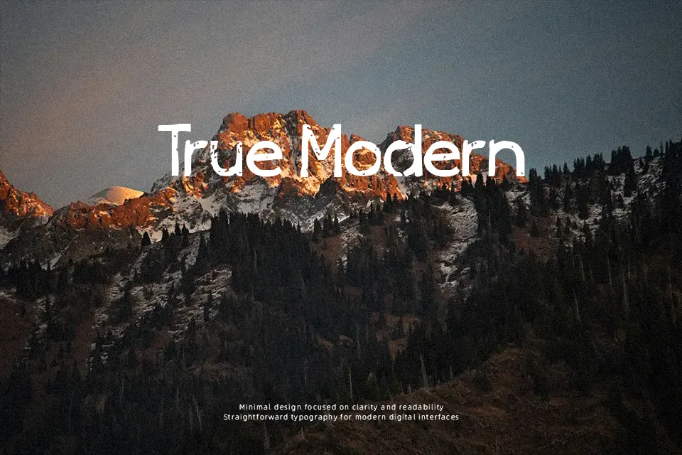 Albatross Font Font Preview for Vintage Logo