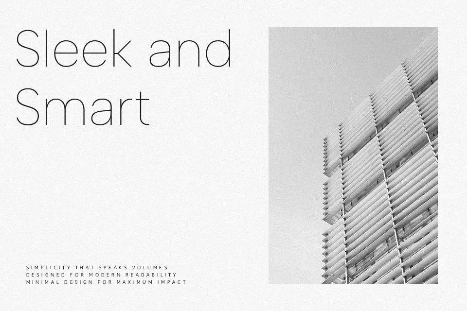 Albert Sans Font Font Preview for Minimal Branding