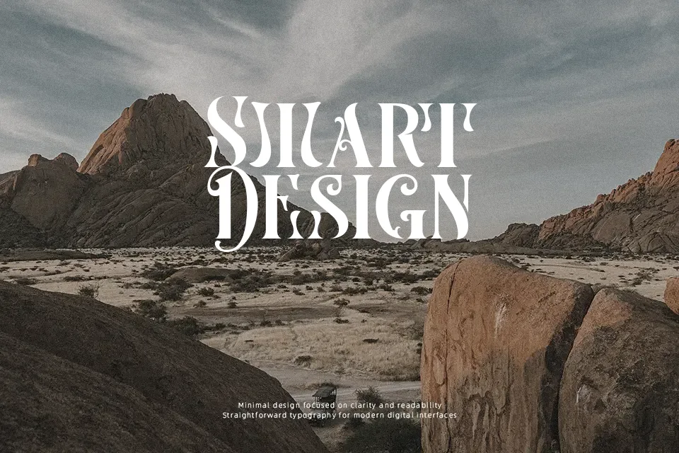 Albrega Changes Font Decorative Font Preview for Social Media