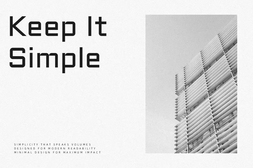 Aldrich Font Font Preview for Tech UI Design