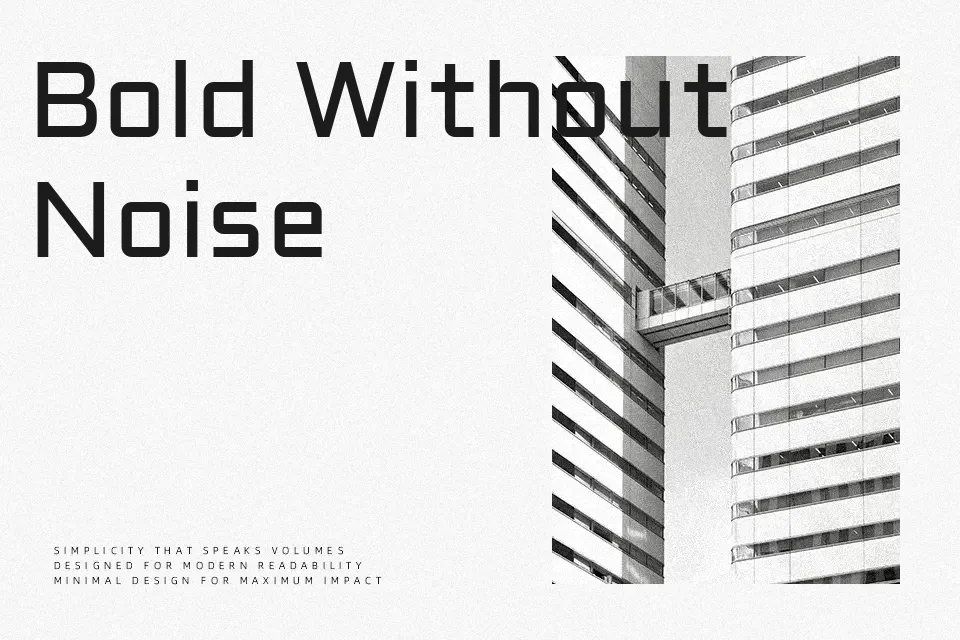Aldrich Font Font Preview for Futuristic Logo