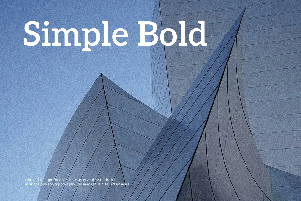 Aleo Font Serif Font Preview for Website
