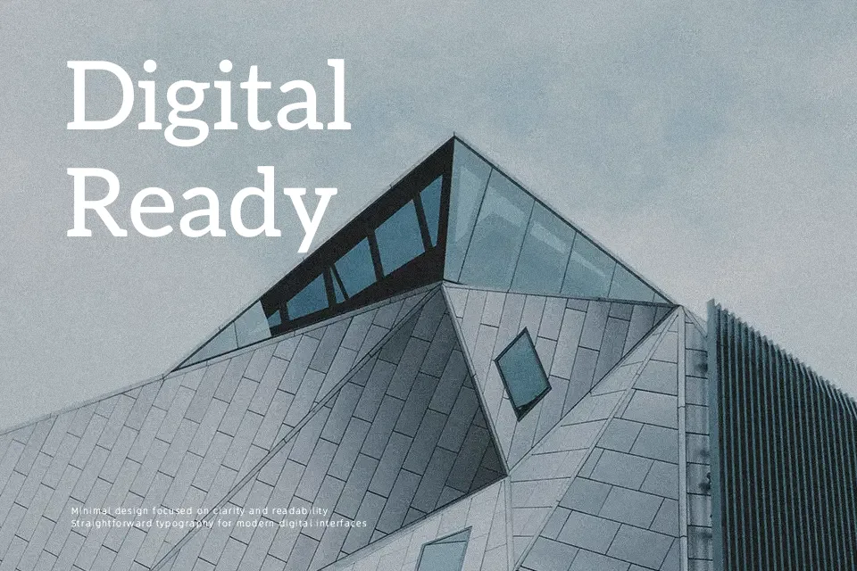 Aleo Font Font Preview for Friendly Headline