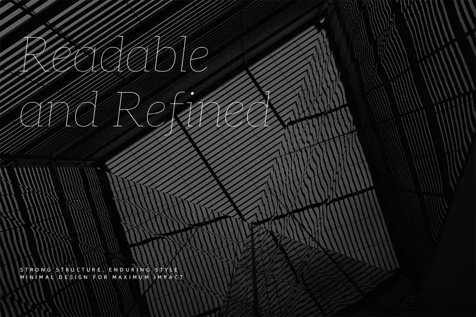 Aleo Font Font Preview for Timeless Mood