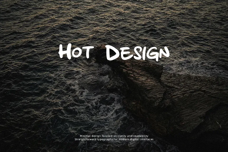 Alex Bold Font Font Preview for Playful Logo