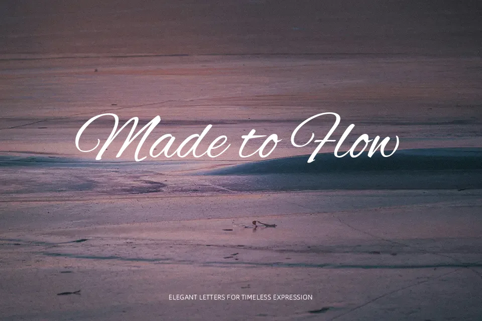 Alex Brush Font Handwritten Font Preview for Branding