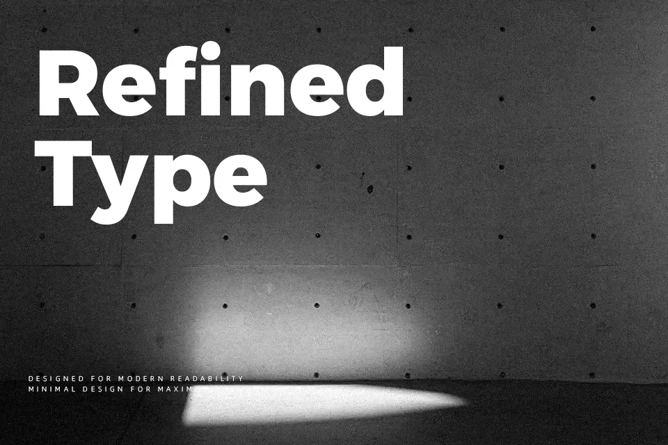 Alexandria Font Sans Serif Font Preview for UI Design