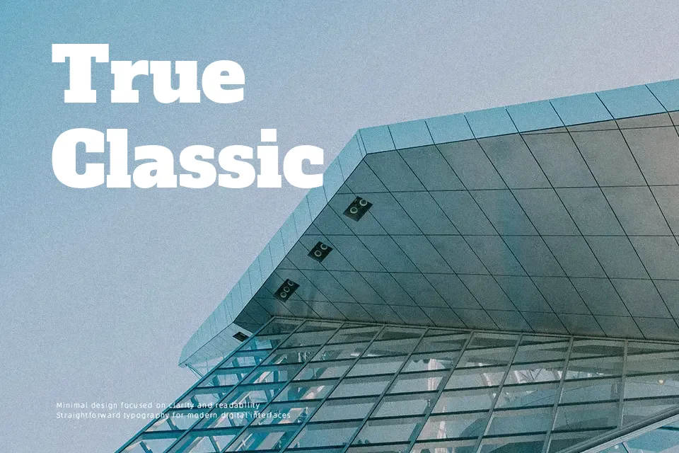 Alfa Slab One Font Slab Serif Font Preview for Logo