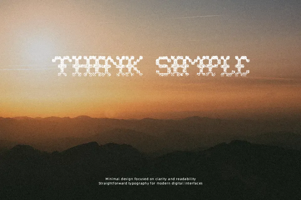 Alien Sweater Font Display Font Preview for Logo