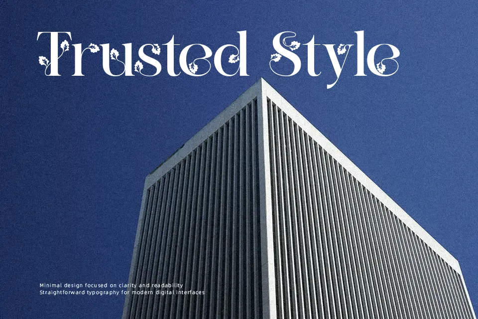 Alketa Font Font Preview for Warm Logo