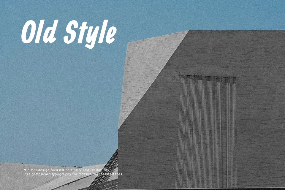 Allan Font Font Preview for Bold Poster