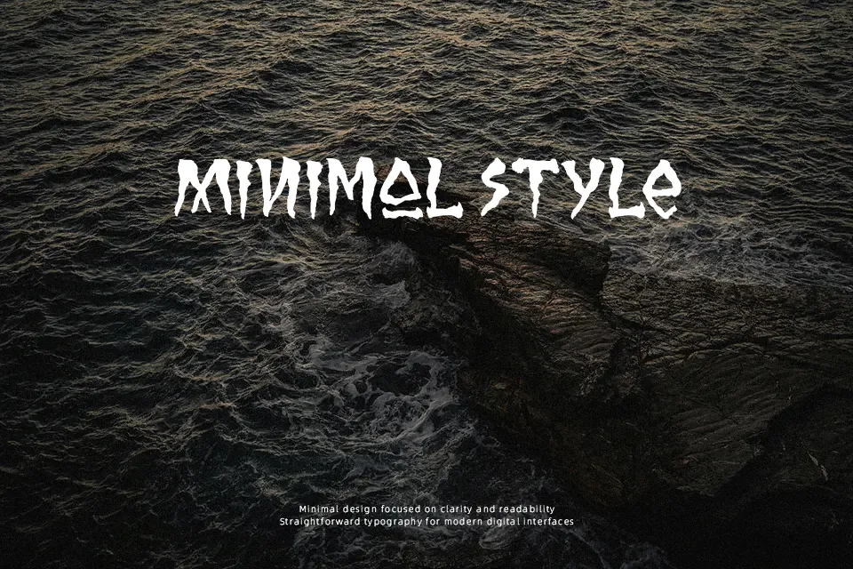 Allarmante Font Decorative Font Preview for Poster