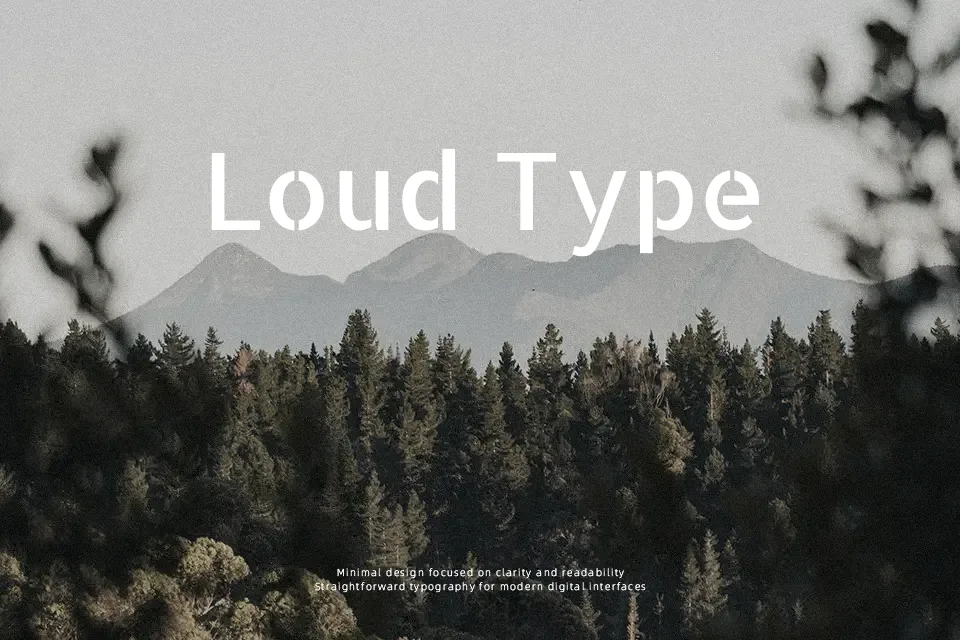 Allerta Stencil Font Sans Serif Font Preview for Headline