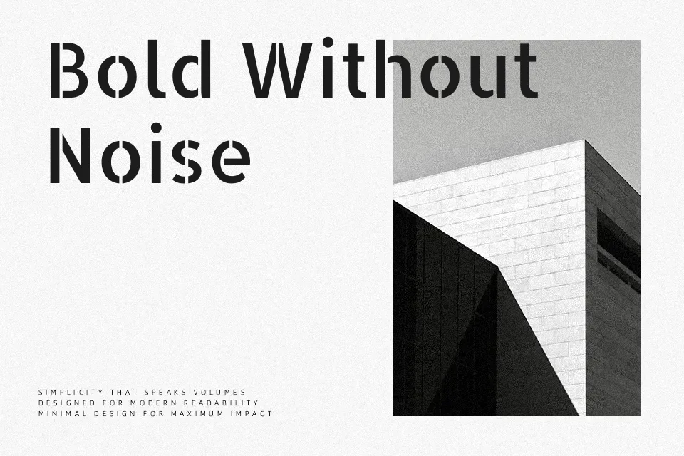 Allerta Stencil Font Stencil Font Preview for Sports