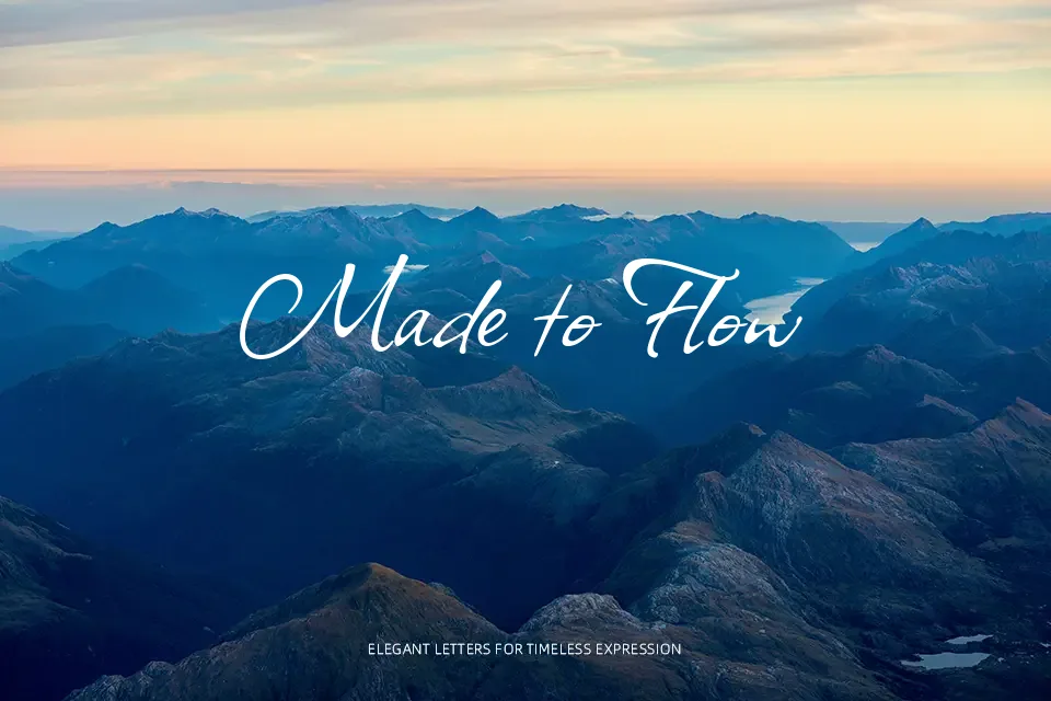 Allison Font Font Preview for Logo