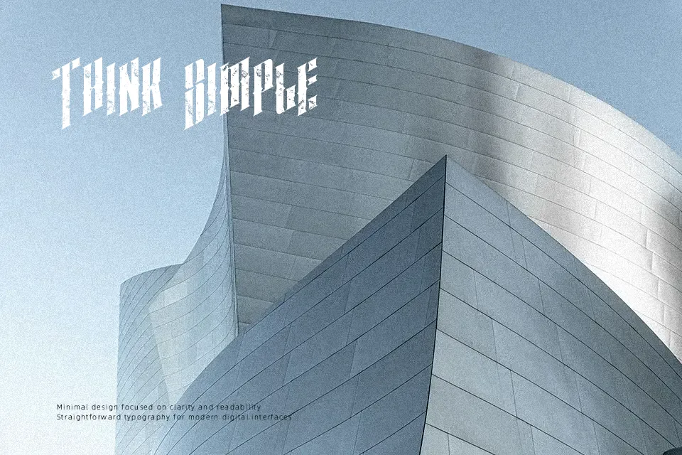 Almanac Font Font Preview for Dark Editorial