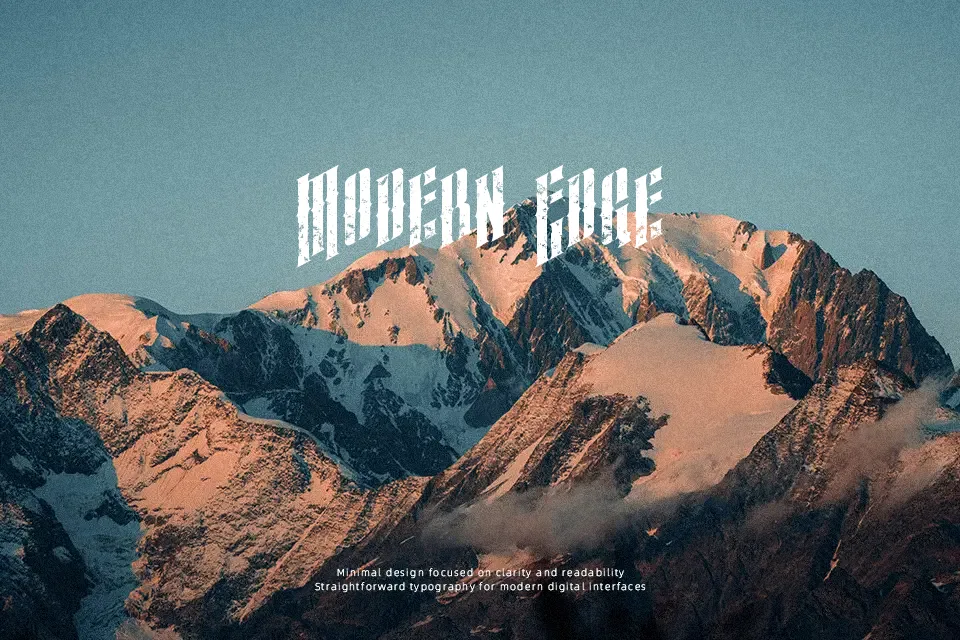 Almanac Font Font Preview for Grunge Editorial