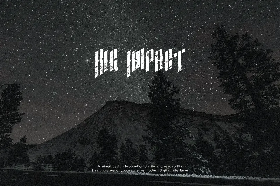 Almanac Font Font Preview for Grunge Branding