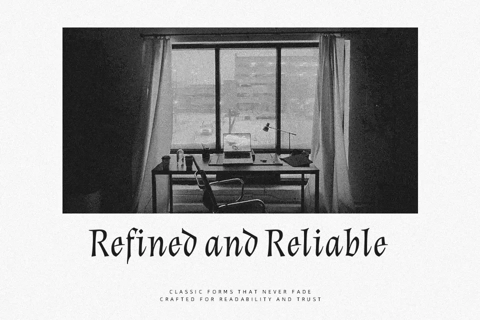 Almendra Font Font Preview for Friendly Mood