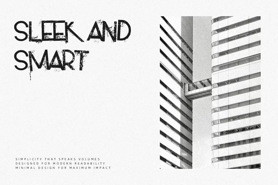 Alpaca 54 Font Font Preview for Bold Advertising