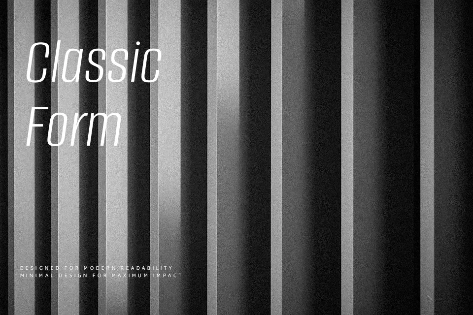 Alumni Sans Font Font Preview for Professional Website