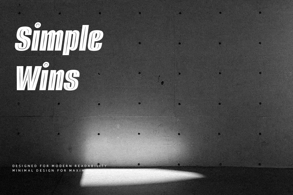 Alumni Sans Inline One Font Sans Serif Font Preview