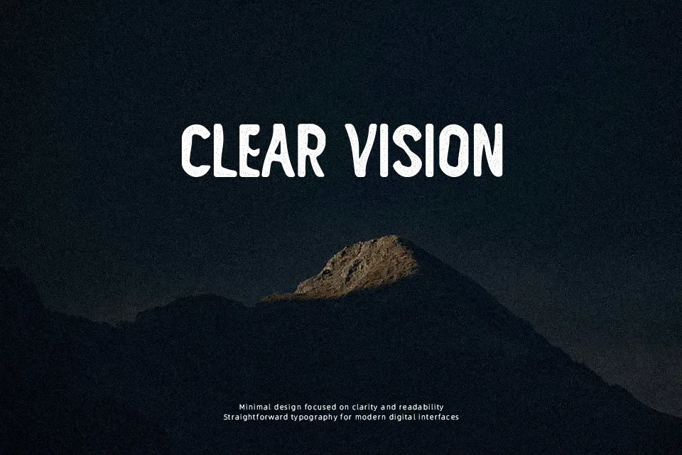 Alvater Rough Font Font Preview for Grunge Logo