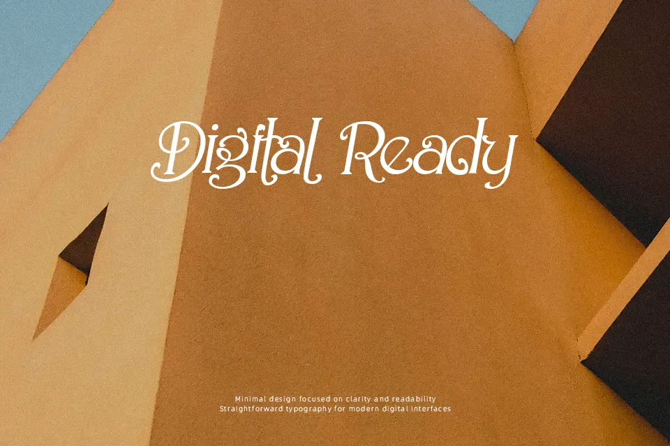 Alvens Font Display Font Preview for Logo