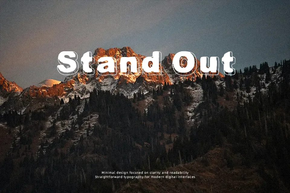 Always Been Right Font Font Preview for Bold Mood