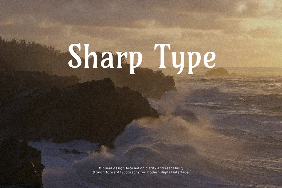 Amarante Font Font Preview for Artistic Poster