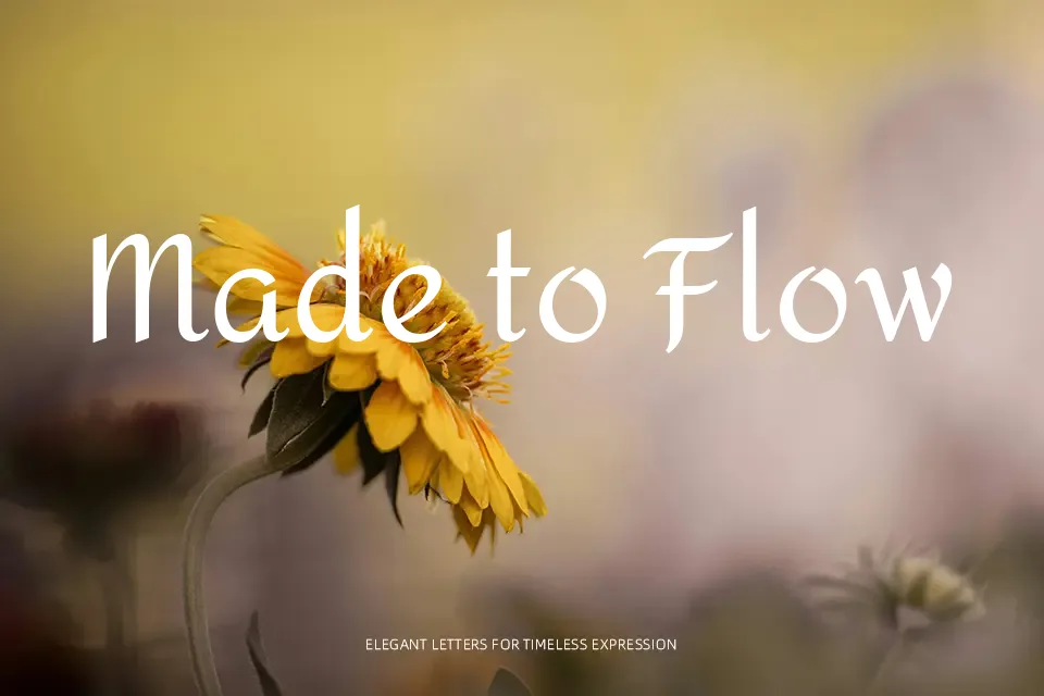 Amita Font Font Preview for Elegant Logo