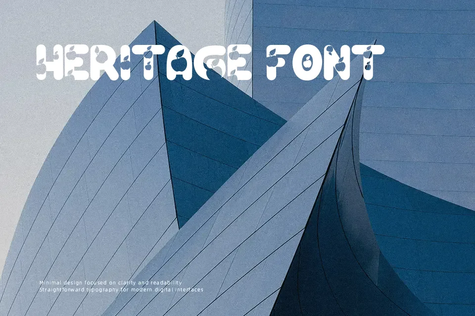 An Apple Font Rounded Font Preview for Restaurant