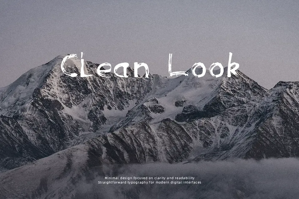 Anarchy Font Font Preview for Dark Headline
